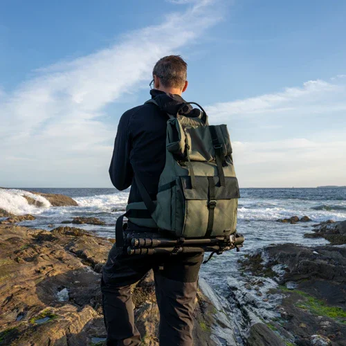 ProMaster Jasper 2.0 Rolltop Backpack - Medium 7.5 + 9L (Green) - Image 6