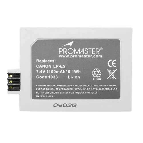 Promaster LP-E5 Battery for Canon - Image 3