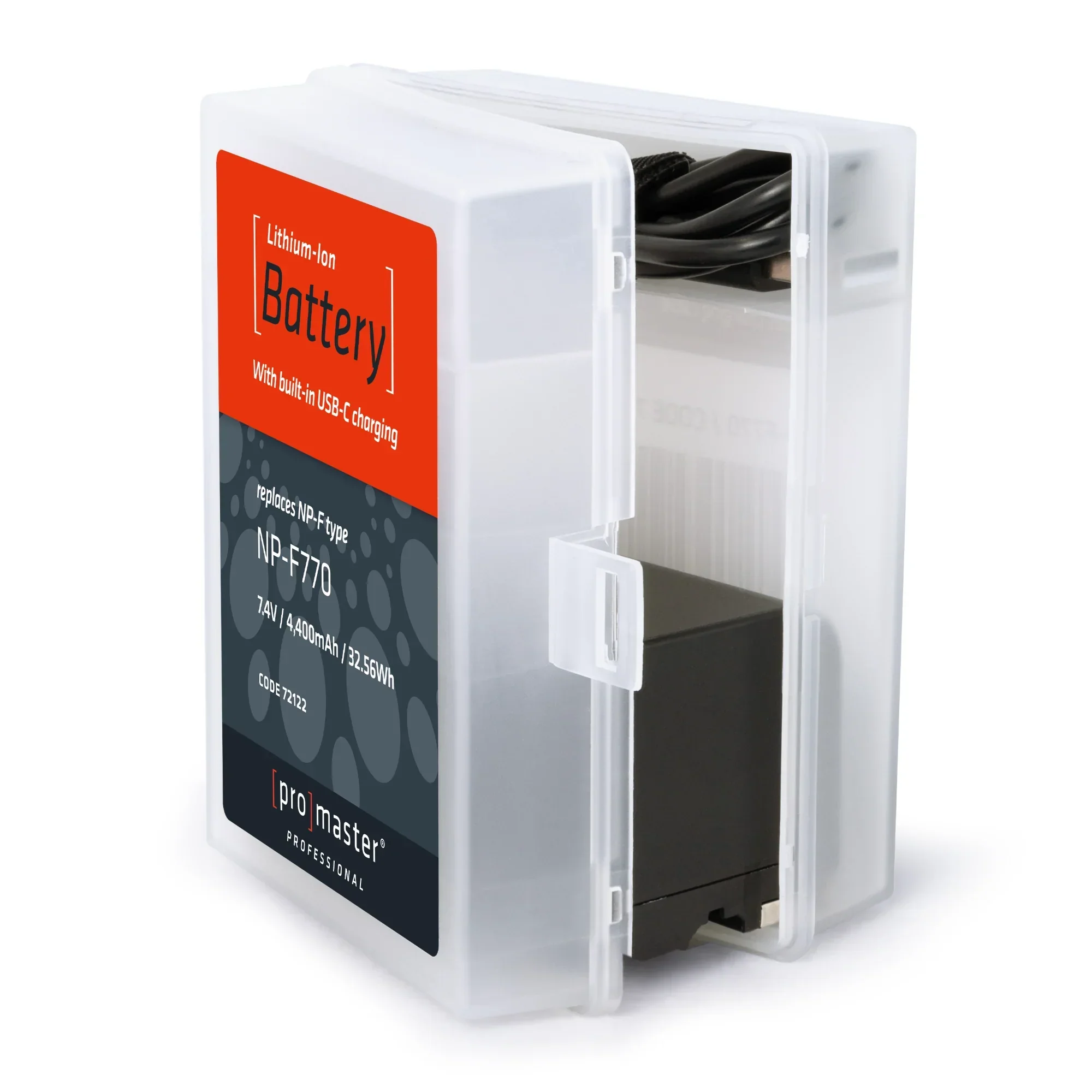 ProMaster NP-F770 Li-ion Battery for Sony w/ USB-C Charging - Image 6
