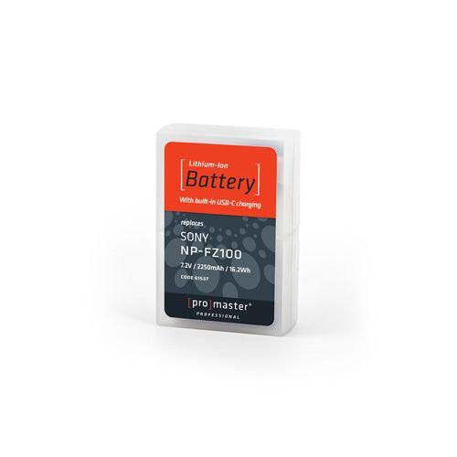 ProMaster NP-FZ100 Li-ion Battery for Sony w/ USB-C Charging - Image 4