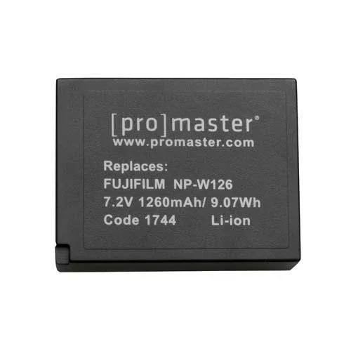 ProMaster NP-W126 Lithium-Ion Battery for Fujifilm - Image 3