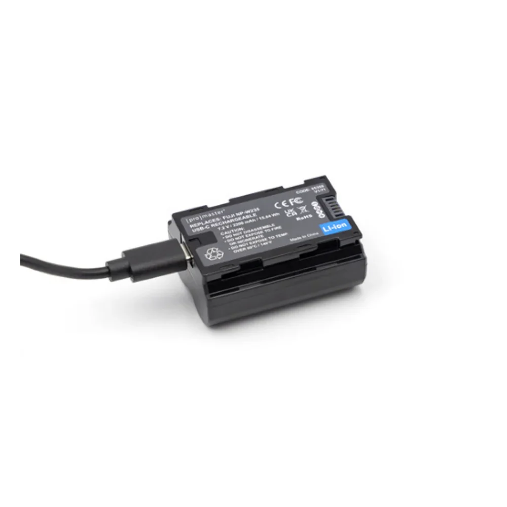 ProMaster NP-W235 Li-ion Battery for Fujifilm w/ USB-C Charging - Image 4