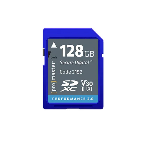 ProMaster Performance 2.0 SD Memory Card - 128GB