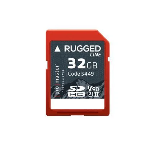 ProMaster Rugged SD Memory Card - UHS-II V90 - 32GB