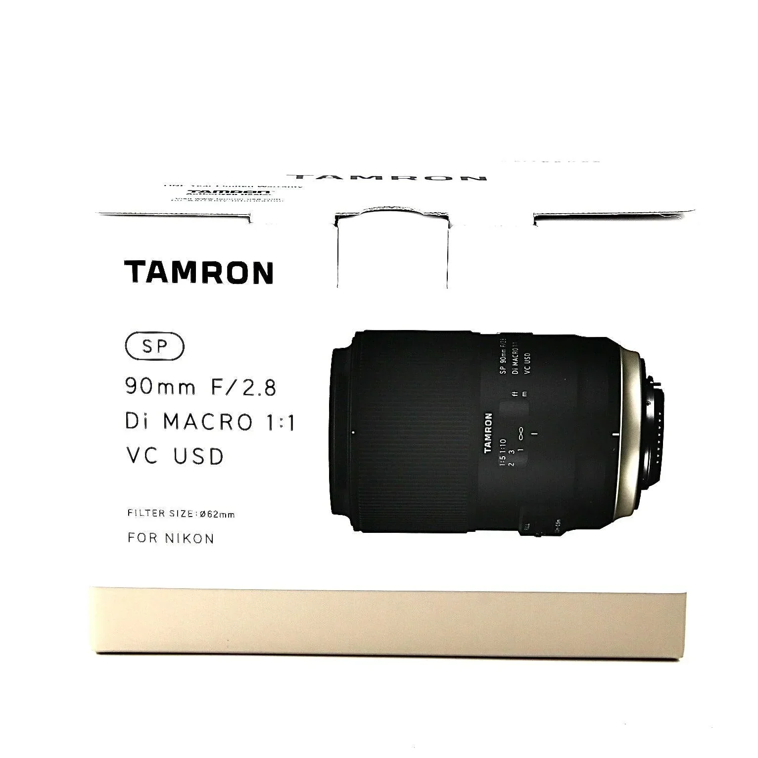 * REFURBISHED * Tamron SP 90mm f/2.8 Di Macro 1:1 VC USD Lens for Nikon - Image 9
