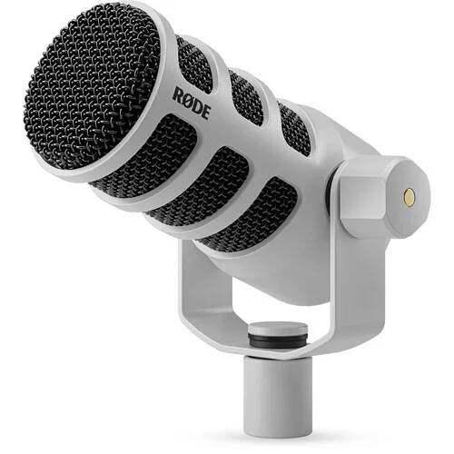 RODE PodMic USB and XLR Dynamic Broadcast Microphone (White) - Image 7