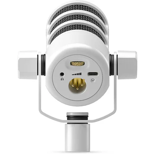 RODE PodMic USB and XLR Dynamic Broadcast Microphone (White) - Image 9