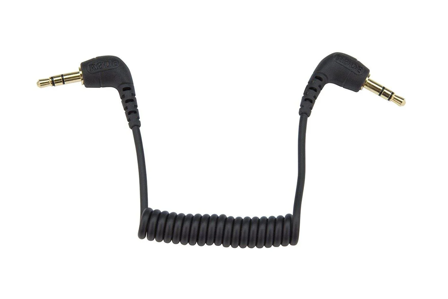 RODE SC2 Right-Angle 3.5mm TRS Coiled Patch Cable