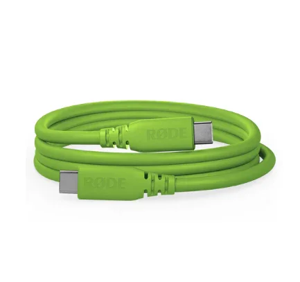 RODE SC27 SuperSpeed USB-C to USB-C Cable (Green, 6.6') - Image 3
