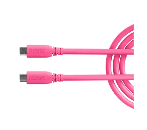 RODE SC27 SuperSpeed USB-C to USB-C Cable (Pink, 6.6') - Image 2