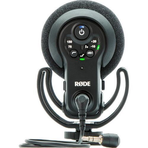 Rode VideoMic Pro+ with Rycote Lyre Suspension Mount, Digital Switches and Built-In Rechargeable Battery - Image 5