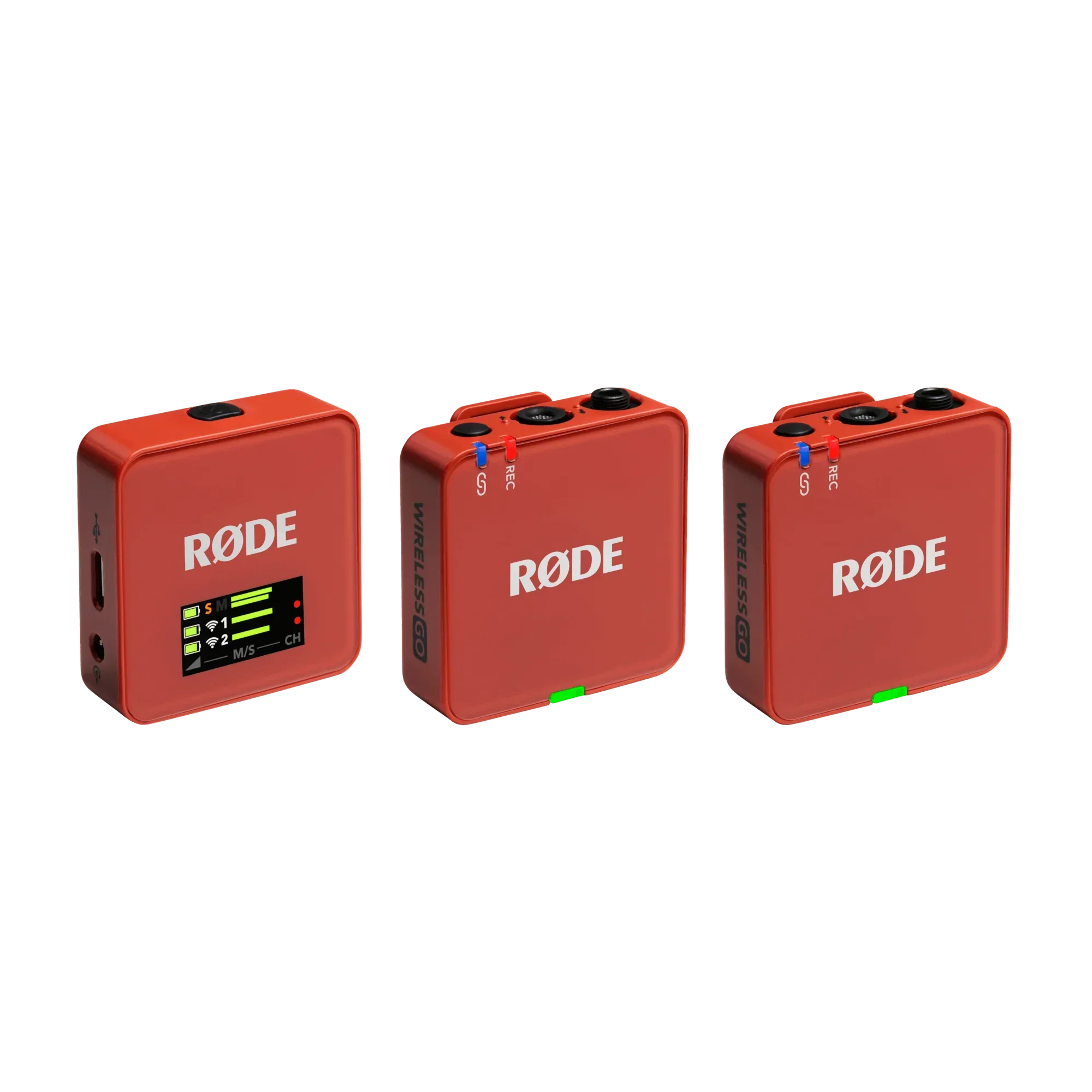 RODE Wireless GO (Gen 3) 2-Person Compact Digital Wireless Microphone System/Recorder (2.4 GHz, Clay)