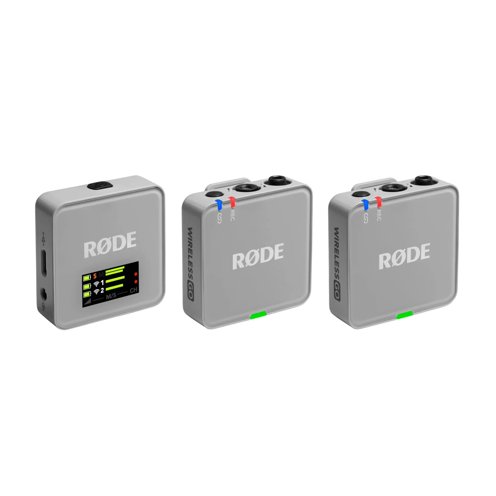 RODE Wireless GO (Gen 3) 2-Person Compact Digital Wireless Microphone System/Recorder (2.4 GHz, Stone)