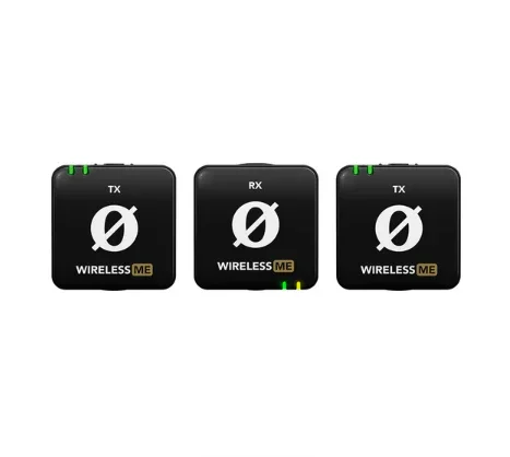 RODE Wireless ME Dual Compact Digital Wireless Microphone System (2.4 GHz, Black) - Image 2