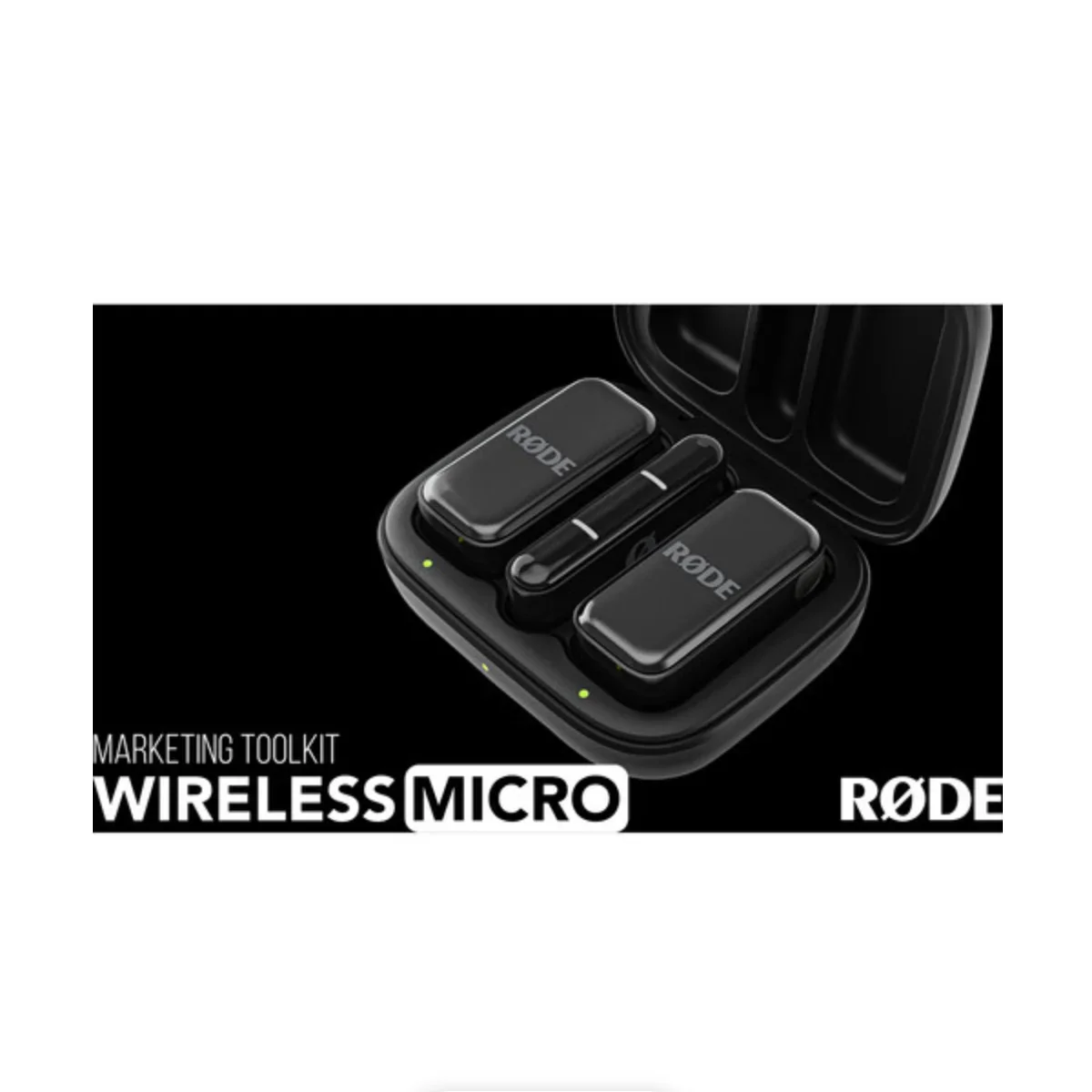 RODE Wireless Micro 2-Person Ultracompact Wireless Microphone System with USB-C Connector (2.4 GHz, Black) - Image 7