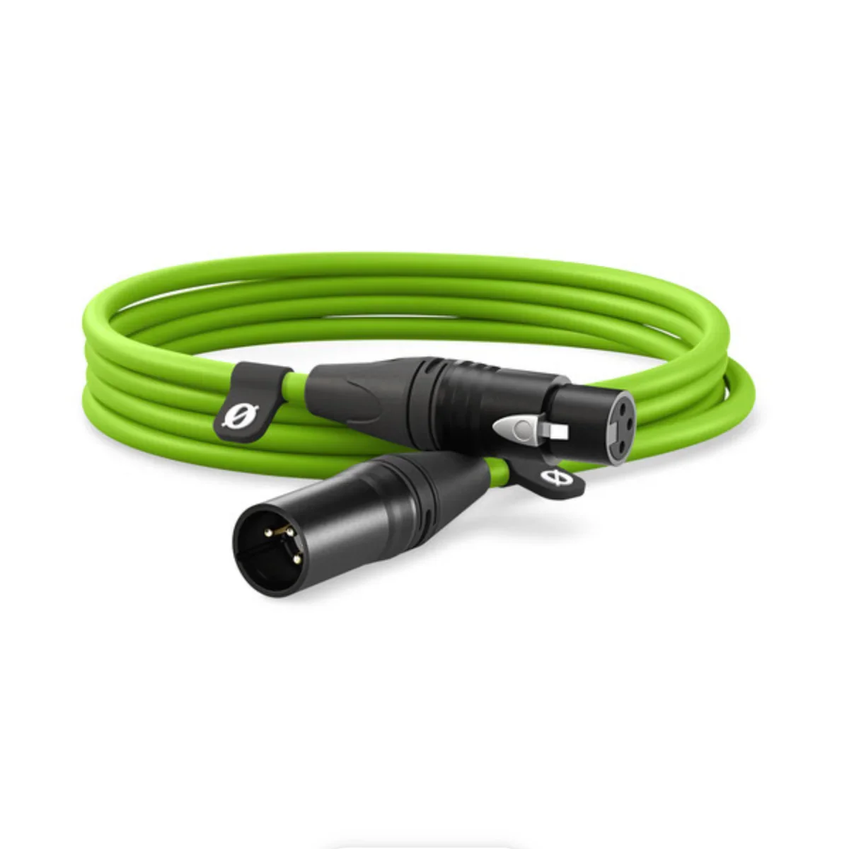 RODE XLR Male to Female Cable - 9.8' (Green) - Image 3