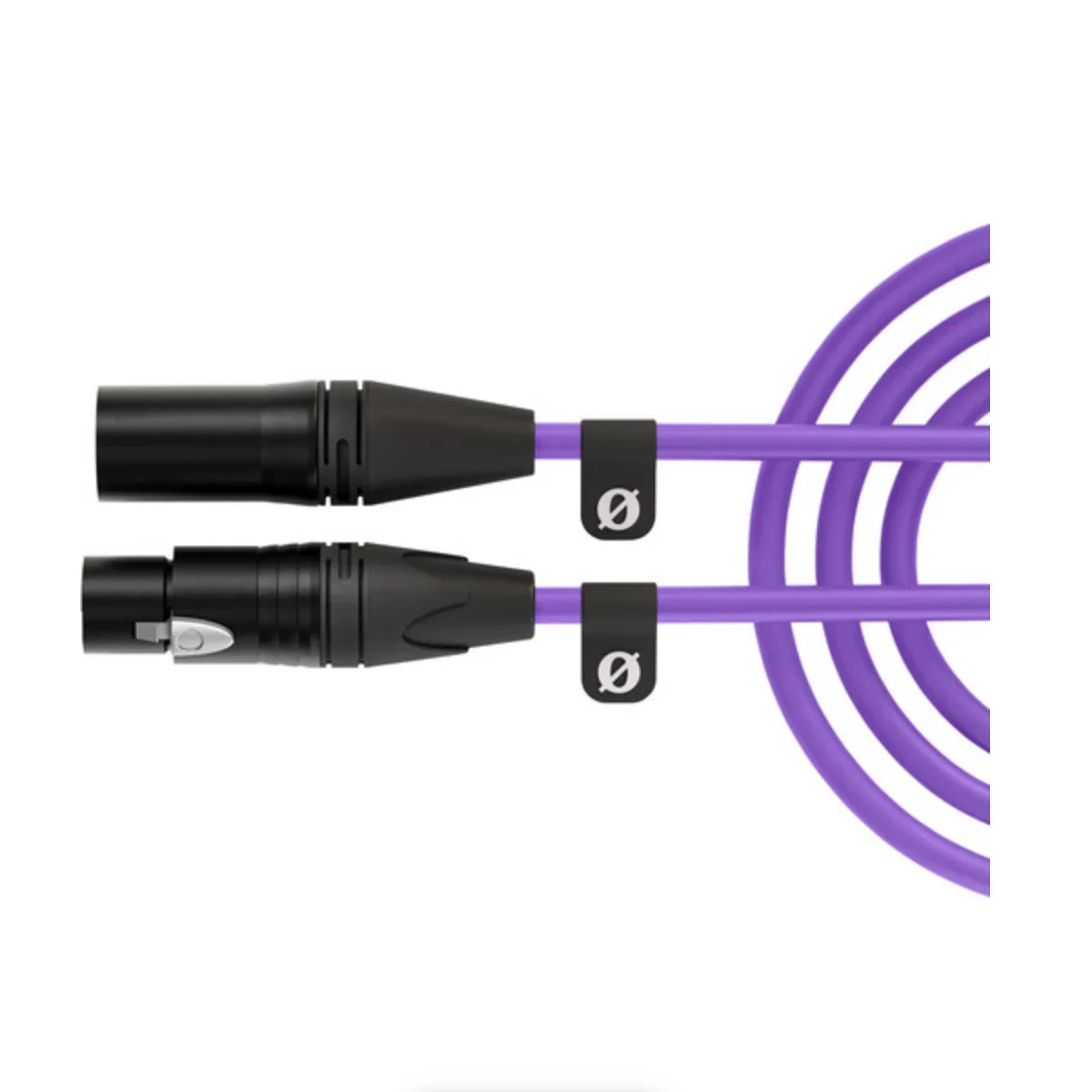 RODE XLR Male to Female Cable - 9.8' (Purple) - Image 2
