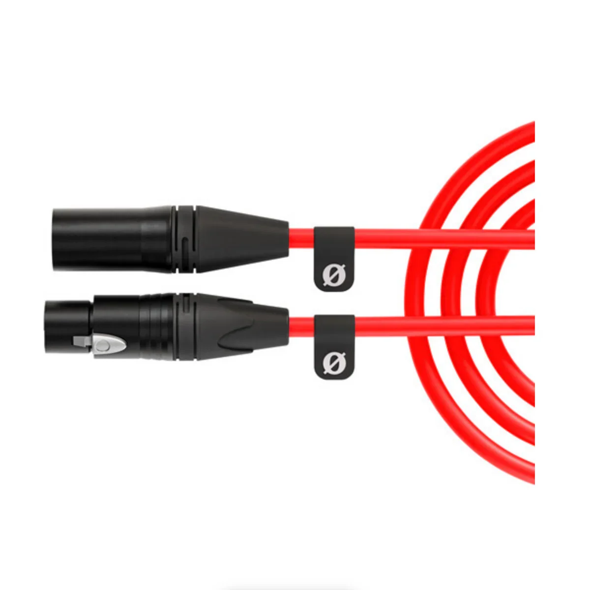 RODE XLR Male to Female Cable - 9.8' (Red) - Image 2