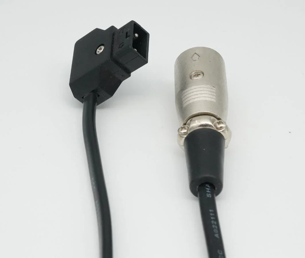 Rolux DTAP to Male 4 Pin XLR Cable
