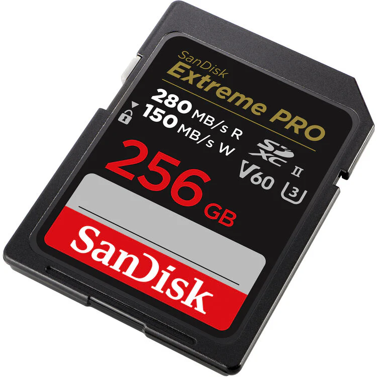 SanDisk Extreme PRO UHS-II SDXC Memory Card - 256GB - Image 2
