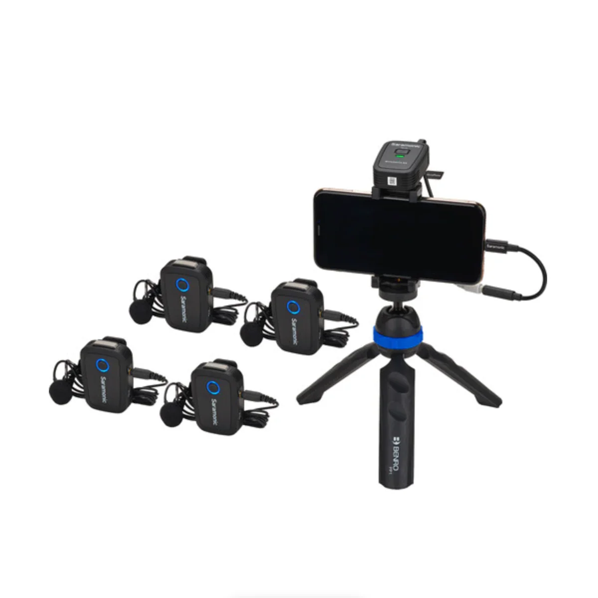 Saramonic Blink 500 T4 4-Person Wireless Microphone System (2.4 GHz) - Image 14