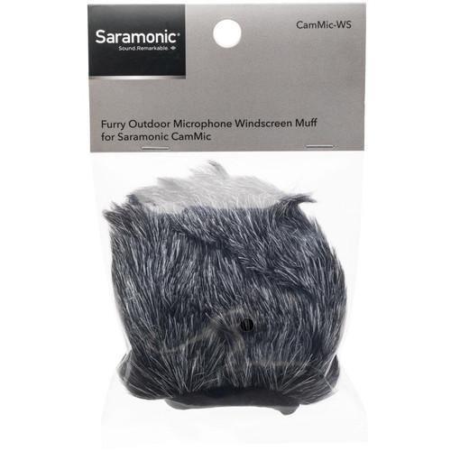 Saramonic CamMic-WS Slide-On Furry Windscreen for CamMic Microphone - Image 4