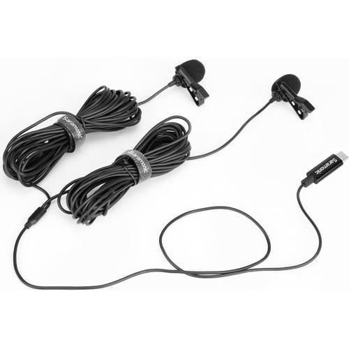 Saramonic LavMicro U3C Dual Omnidirectional Lavalier Microphones with USB Type-C Connector for Android Devices (19.6' Cable) - Image 3