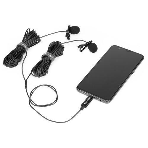 Saramonic LavMicro U3C Dual Omnidirectional Lavalier Microphones with USB Type-C Connector for Android Devices (19.6' Cable) - Image 6