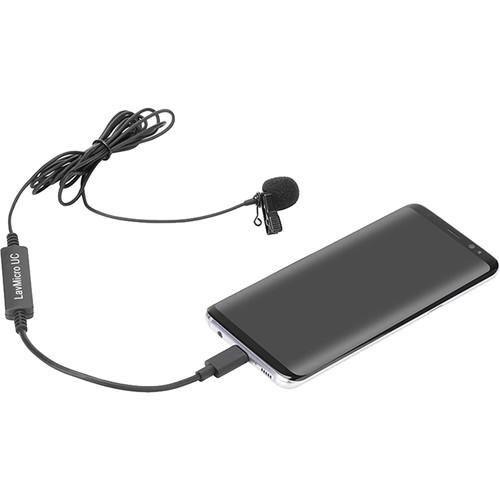 Saramonic LavMicro-UC Omnidirectional Lavalier Mic for USB Type-C Devices with Signal Converter - Image 2