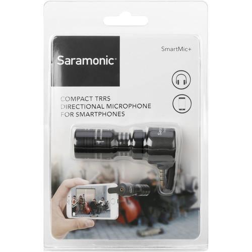 Saramonic SmartMic+ Compact Directional Microphone with 3.5mm TRRS Plug for Mobile Devices - Image 9