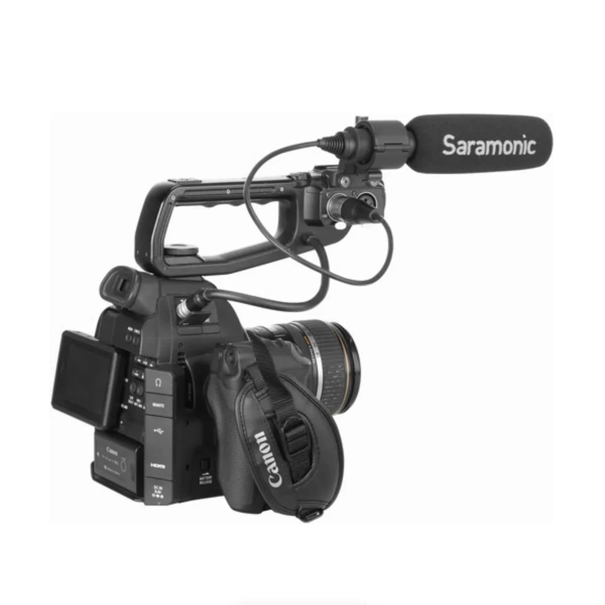 Saramonic SR-NV5X Short Shotgun Microphone with Hardwired XLR Cable - Image 10