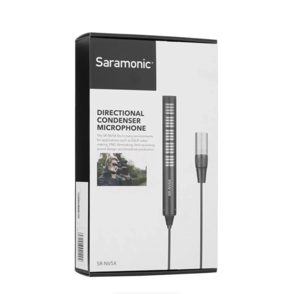 Saramonic SR-NV5X Short Shotgun Microphone with Hardwired XLR Cable - Image 13