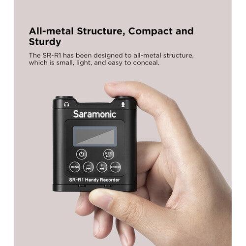 Saramonic SR-R1 Belt Pack Recorder with DK3 Lavalier and MicroSD Card - Image 11