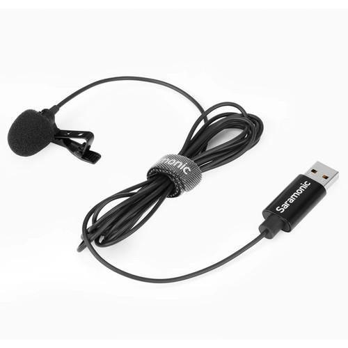 Saramonic SR-ULM10 Omnidirectional USB Lavalier Microphone (6.5' Cable) - Image 4