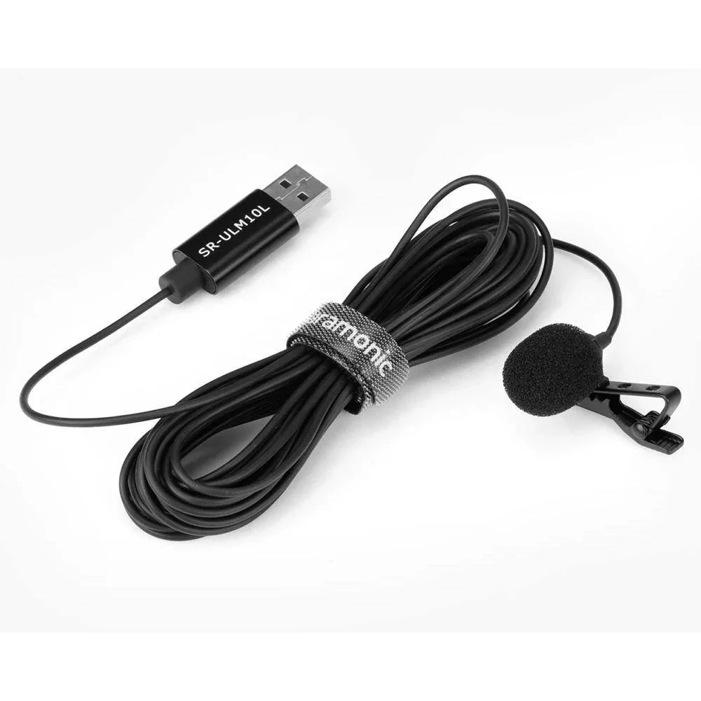 Saramonic SR-ULM10L Omnidirectional USB Lavalier Microphone (19.7' Cable) - Image 5