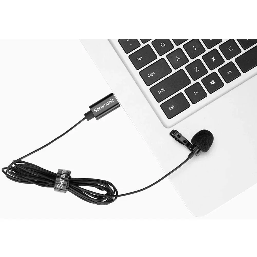 Saramonic SR-ULM10L Omnidirectional USB Lavalier Microphone (19.7' Cable) - Image 6