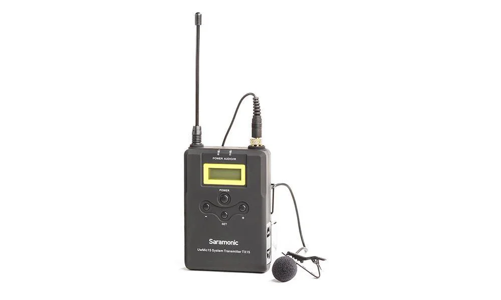 Saramonic UwMic15 UHF Wireless Lavalier Microphone System - Image 2