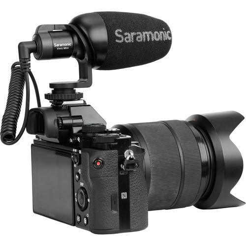 Saramonic Vmic Mini Ultra-Compact Camera-Mount Shotgun Microphone for DSLR Cameras and Smartphones - Image 12