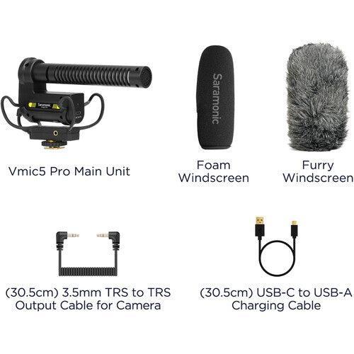 Saramonic Vmic5 PRO Camera-Mount Shotgun Microphone - Image 2