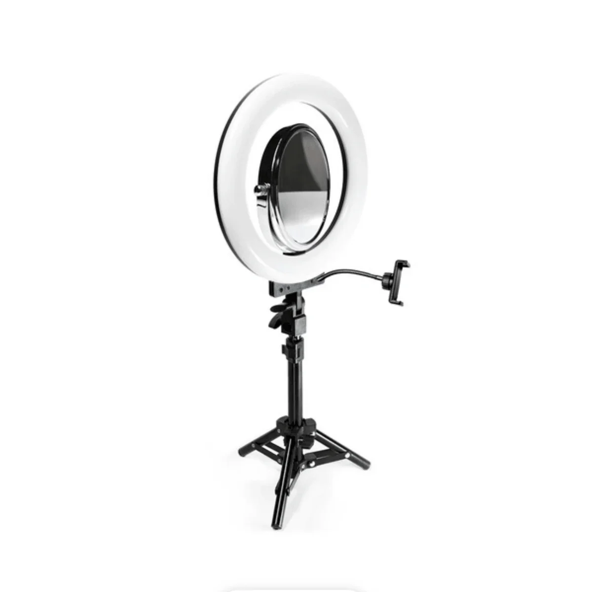 Savage 12" Bi-Color RGB Tabletop Ring Light with Stand and Carrying Case - Image 2