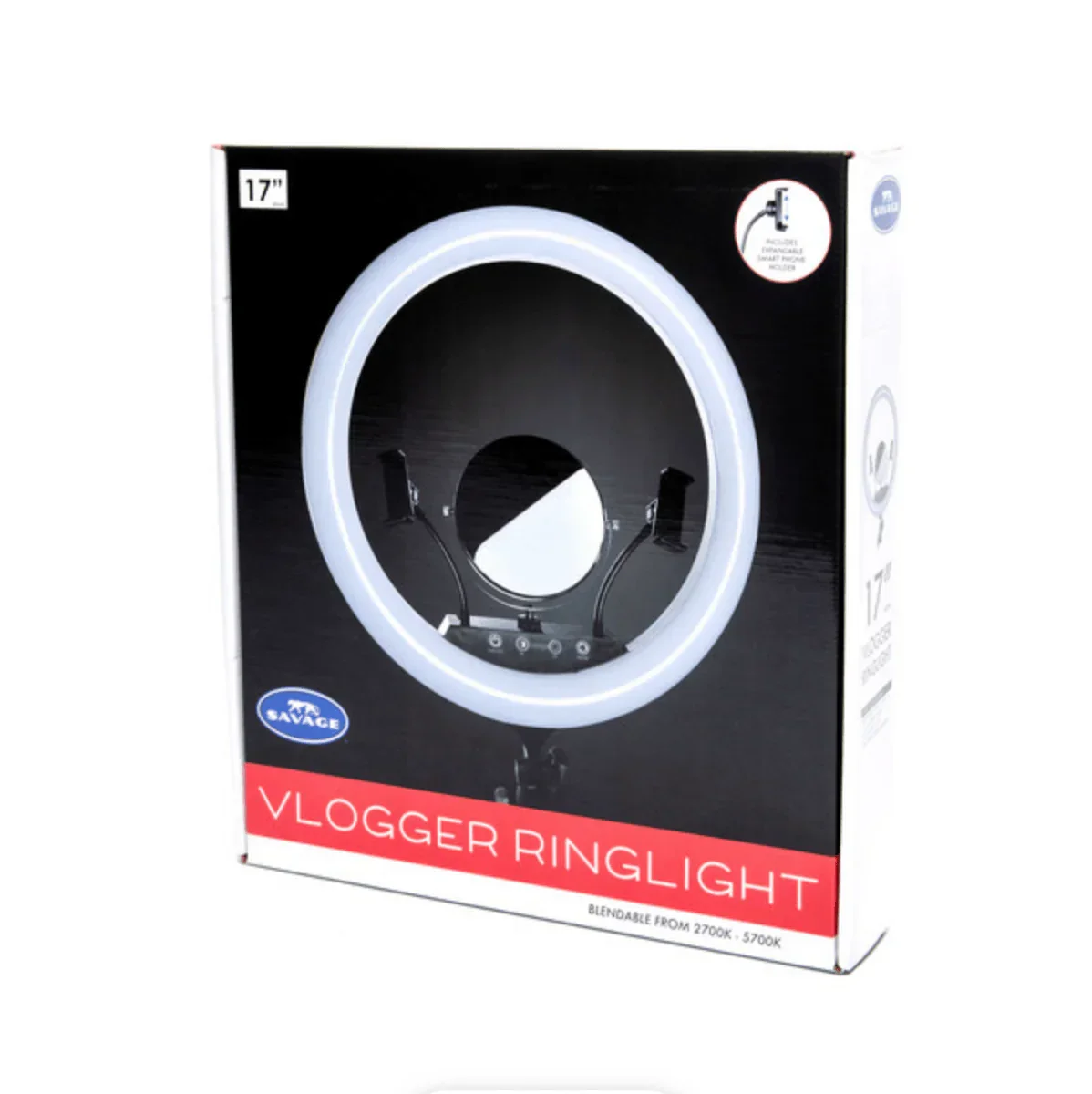 Savage 17" Vlogger Ring Light - Image 12