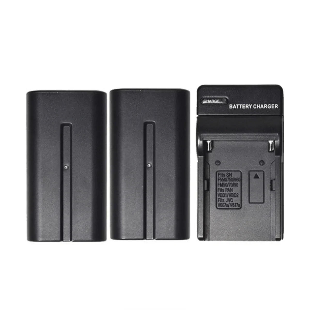 Savage 2-Pack of NP-F970 Lithium-Ion Batteries with Charger