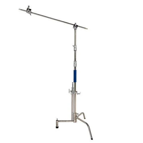 Savage Stainless Steel C-Stand Kit with 53" x 18' White Seamless Paper (9.5') - Image 6
