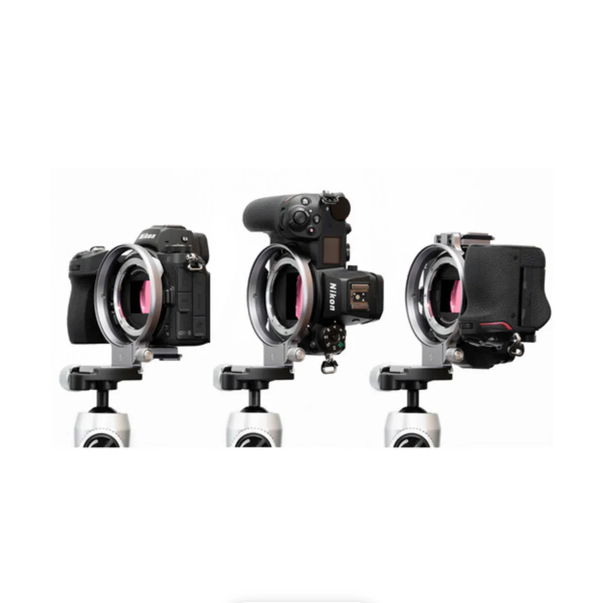 Silence Corner Atoll D Rotating Camera Collar for Select DSLR Cameras (Silver) - Image 4