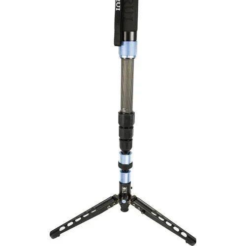Sirui 10X Carbon Fiber 4 Section Monopod with Feet and VH10X Head - Image 8