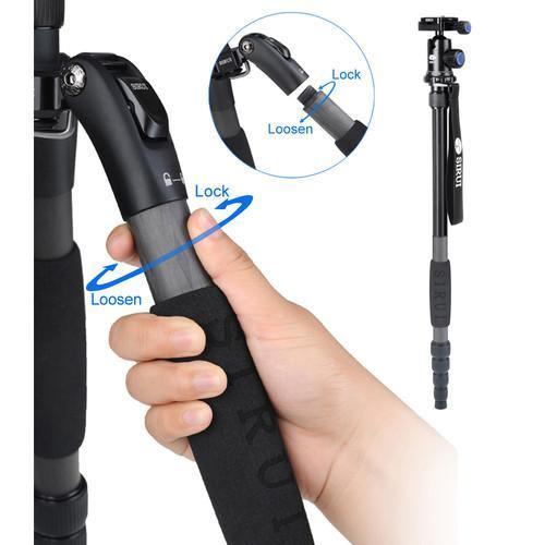 Sirui A1205 Carbon Fiber Tripod with Y-11 Ball Head - Image 6
