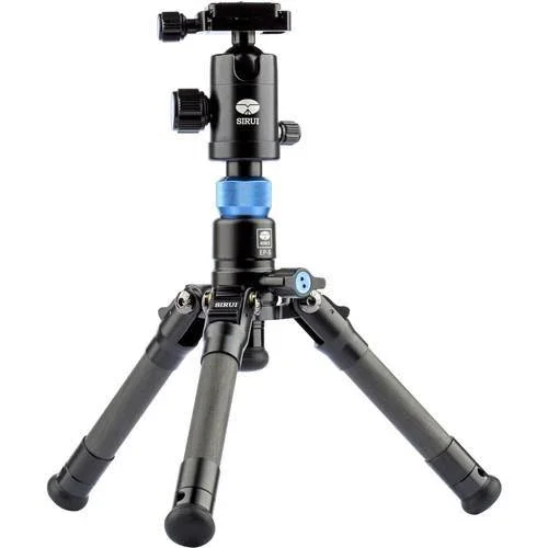 Sirui EP-C10K 8X Carbon Fiber Tabletop Tripod with C-10S Ball Head (Black) - Image 2