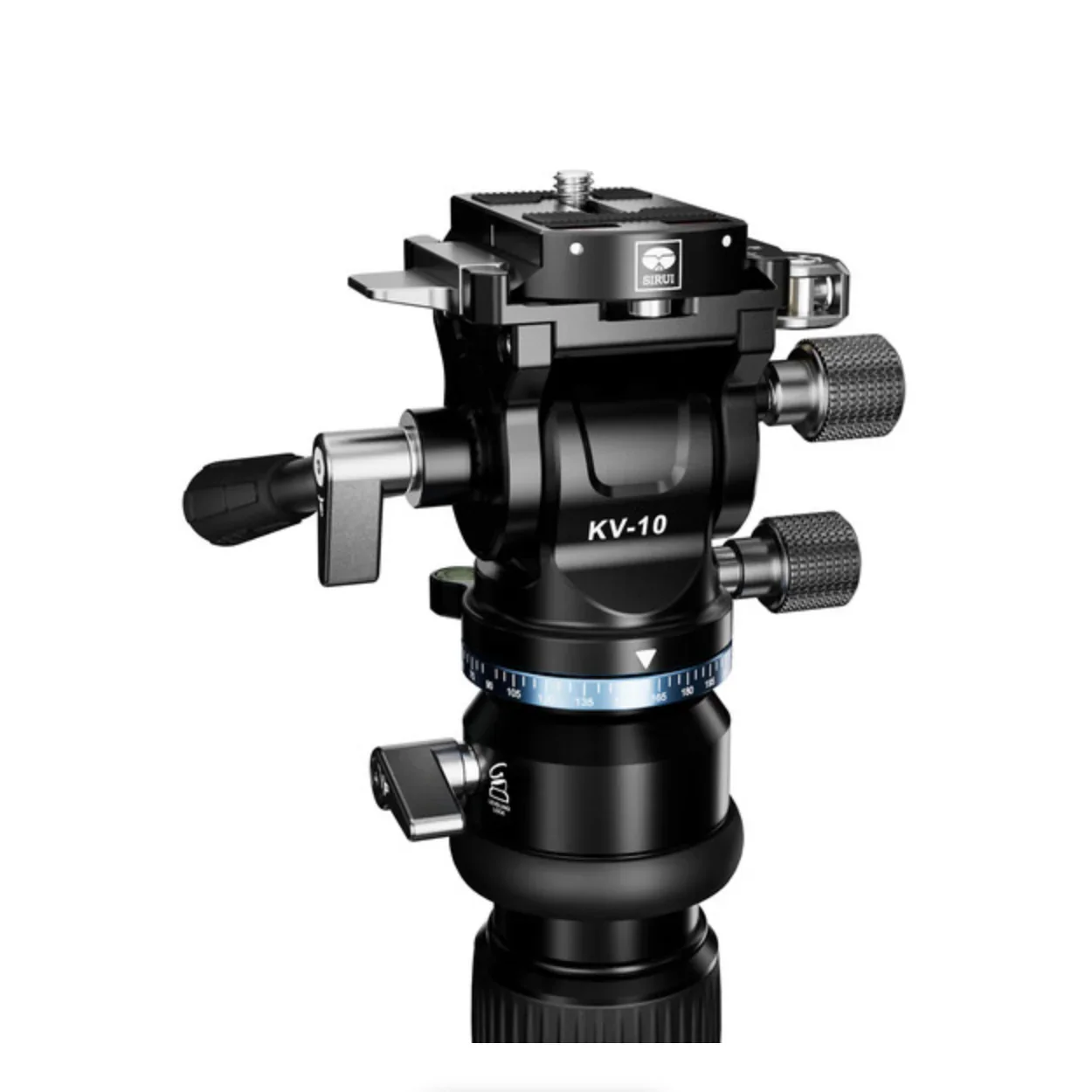 Sirui KV-10 Pan and Tilt Head with Leveling Base - Image 6