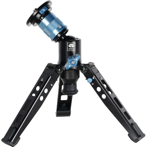 Sirui P-424FS 4-Section Carbon Fiber Monopod with VH-10 Video Head - Image 7