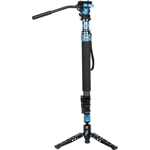 Sirui P-424FS Carbon Fiber Monopod with VA-5X Video Head Kit - Image 10